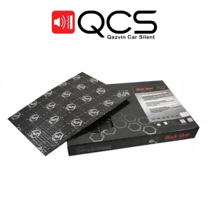 ورق دمپینگ خودرو اس تی پی بلک سیلور 50*75 سانتی متر STP Black Silver