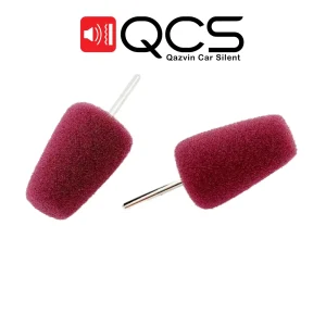 پد پولیش زبر مخروطی سالکامیکس زرشکی