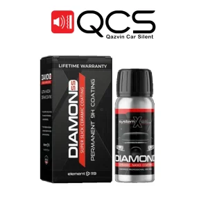 پوشش نانو سرامیک مخصوص بدنه خودرو مدل دایموند اس اس - Diamond SS سیستم ایکس-System X