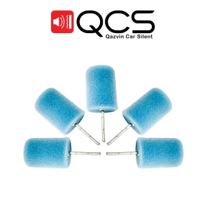 كیت 5 عددی پد پولیش نرم استوانه ای آبی اس جی سی بی مدل SGCB Detail Polisher Blue sgga150